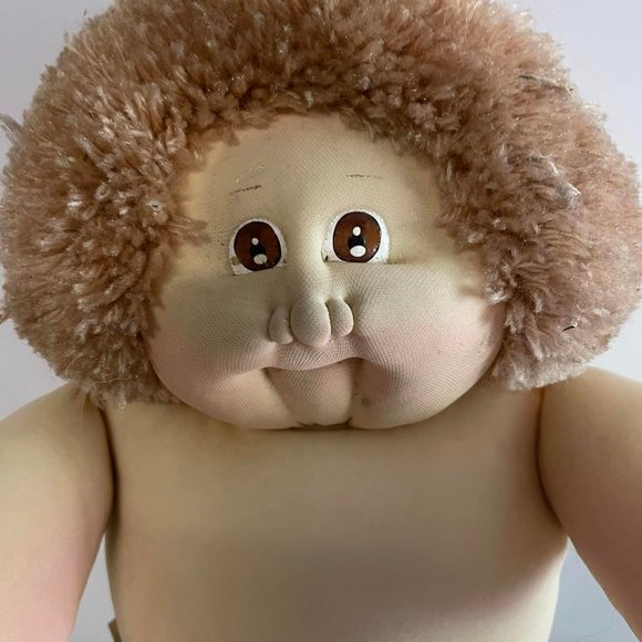 CABBAGE PATCH KIDS DOLL XAVIER ROBERTS LITTLE PEOPLE SOFT SCULPTURE BOY VINTAGE - Picture 11 of 12